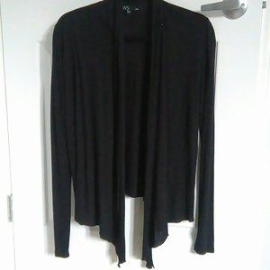 Black Drape Cardigan